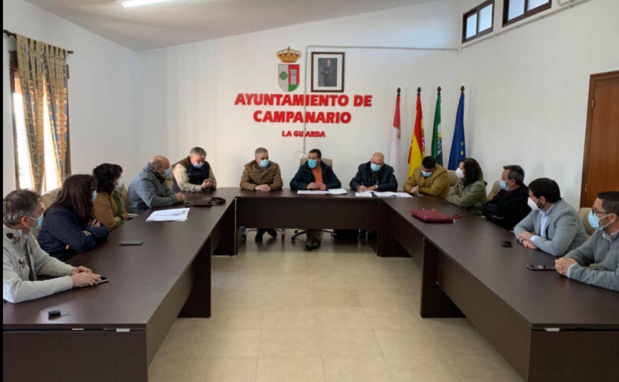 La Mancomunidad La Serena-Vegas Altas celebró asamblea en la pedanía de La Guarda. 