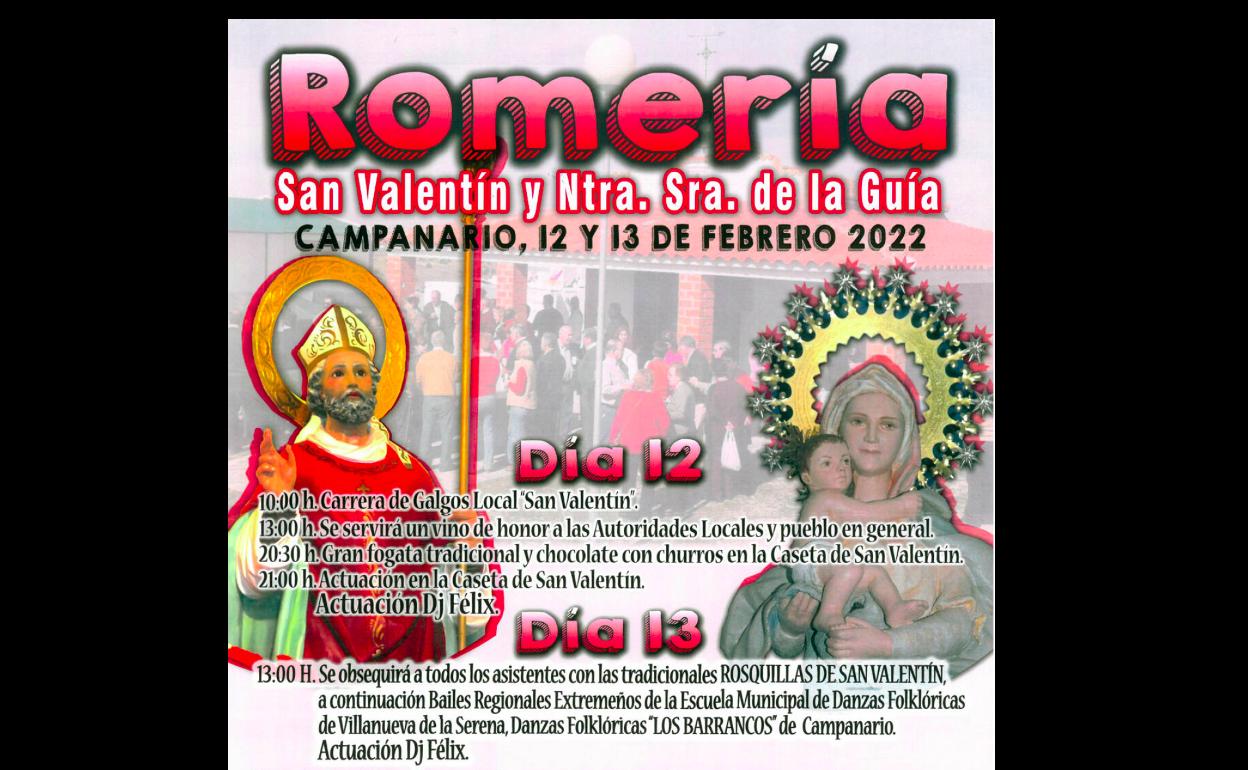 La Romería de San Valentín programa sus actividades en la Caseta del Santo