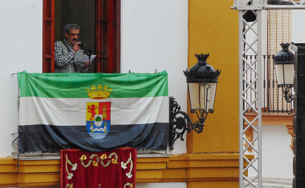 Anastasio Pajuelo ha sido narrador de la Romería de Piedraescrita. 