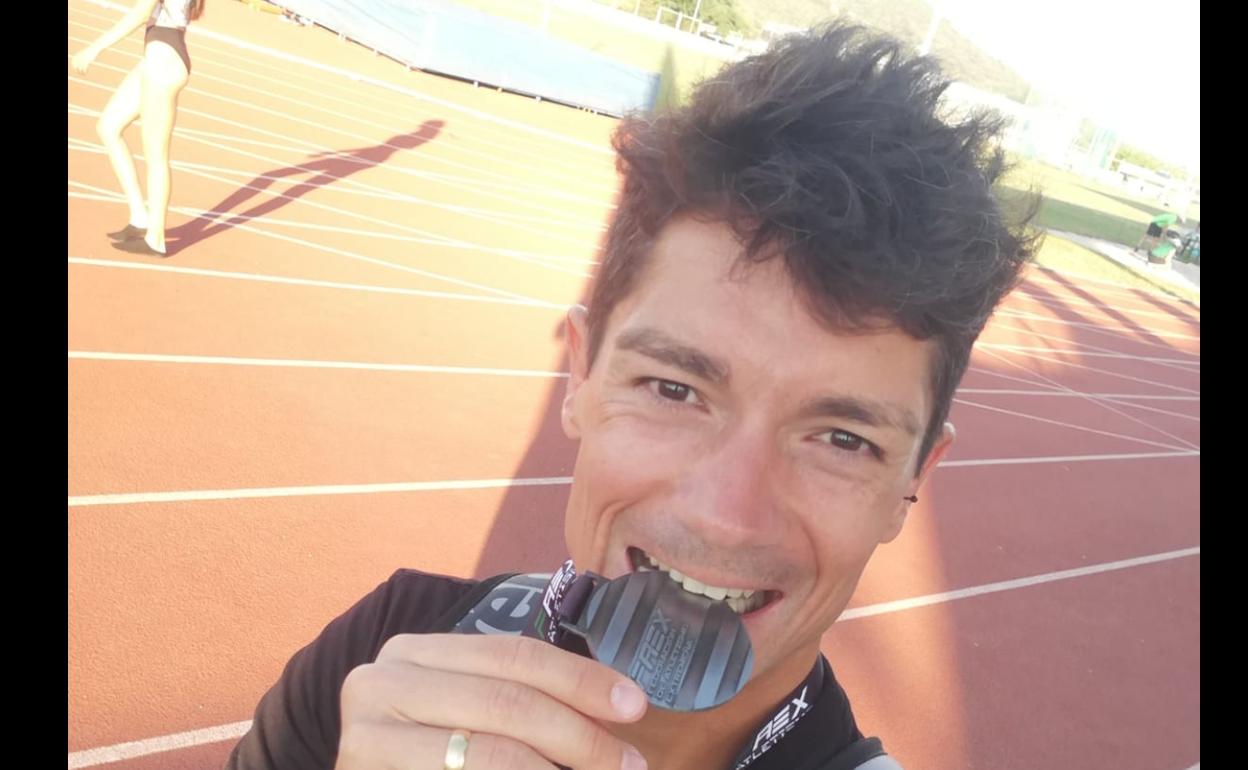 Nuevo éxito del atleta campanariense Javier Calderón