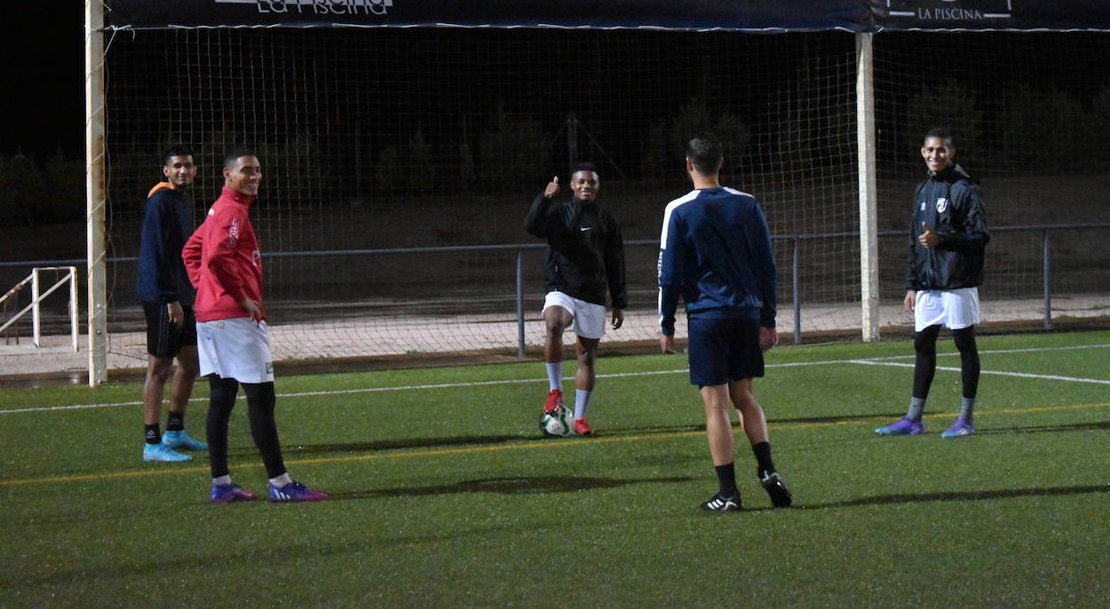 Ejercicio de entrenamiento por grupos 