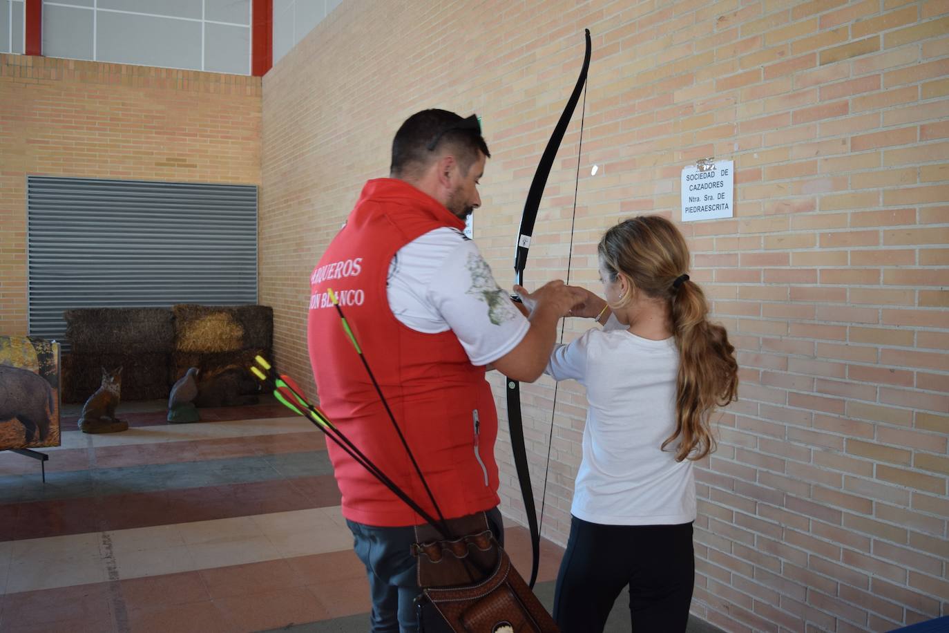 Tiro con arco con la Sociedad de Cazadores 