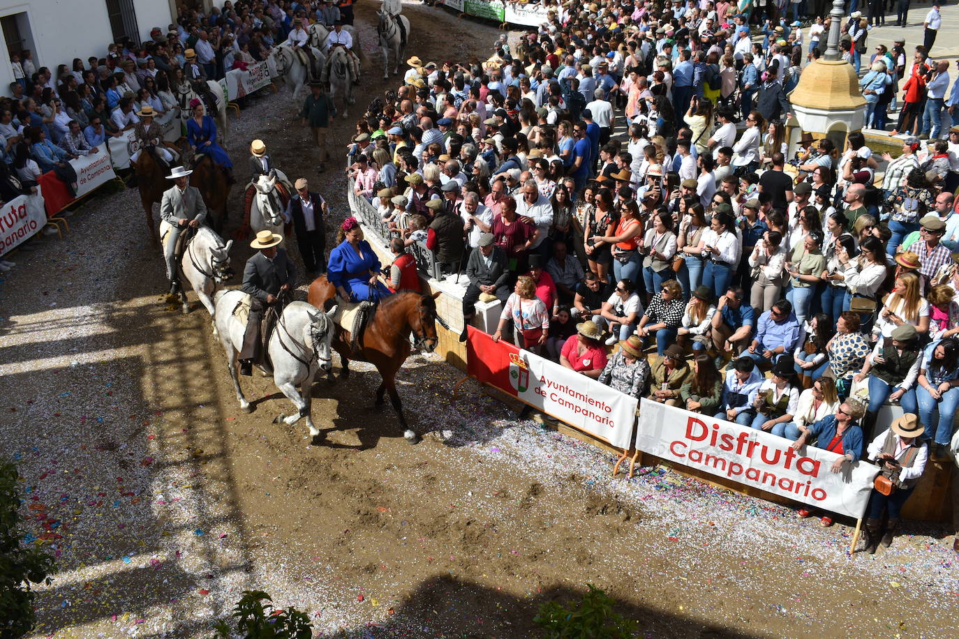 Fotos Desfile de carrozas y caballerías Romería de Piedraescrita 2023