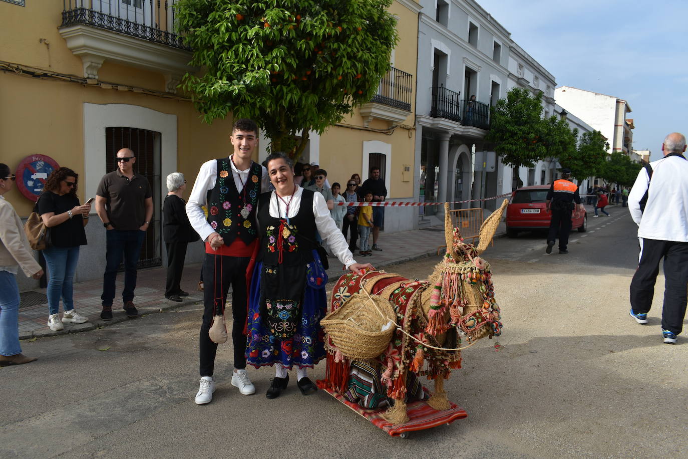 Fotos Desfile de carrozas y caballerías Romería de Piedraescrita 2023