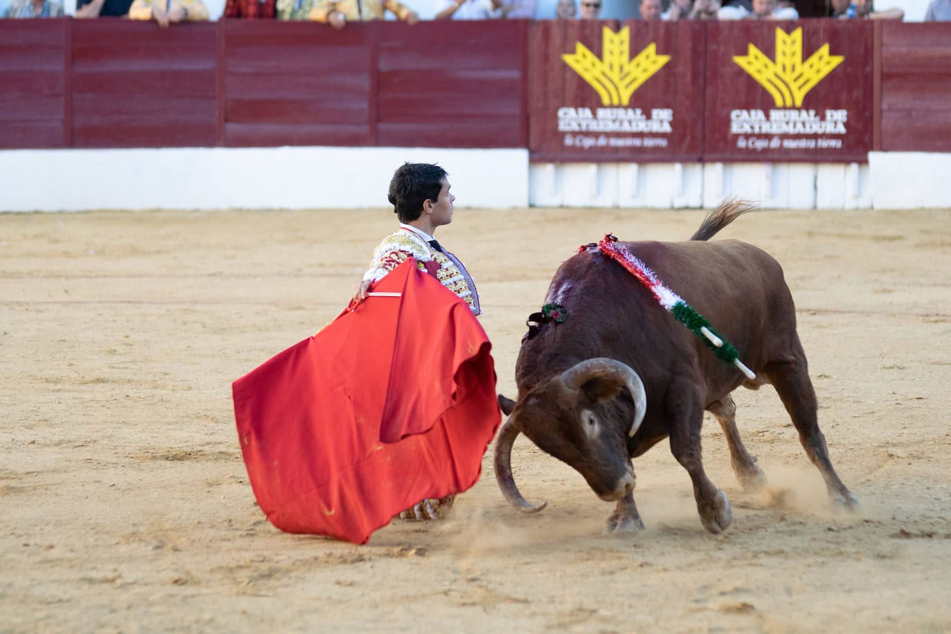 El matador de toros luso 'Juanito' en el feria de Zafra