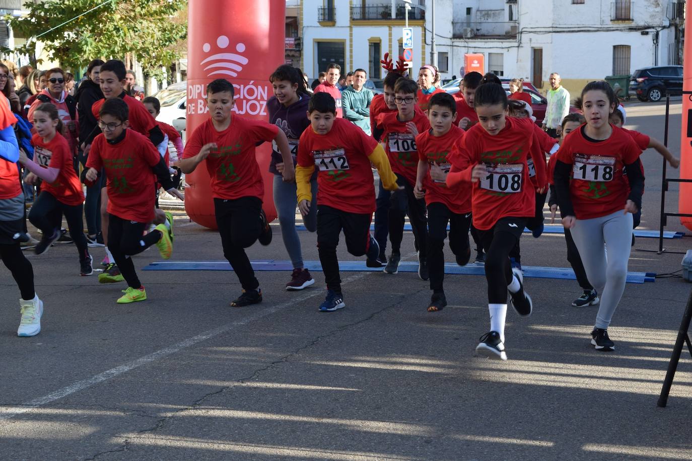 Carrera de los más pequeños en la San Silvestre Campanariense 2022 