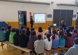 Los alumnos de 5º y 6º de Primaria participaron en la Guía Práctica de Educación Vial