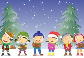 Los pequeños del AMPA 'La Barranquera' celebraron su tradicional Festival Navideño