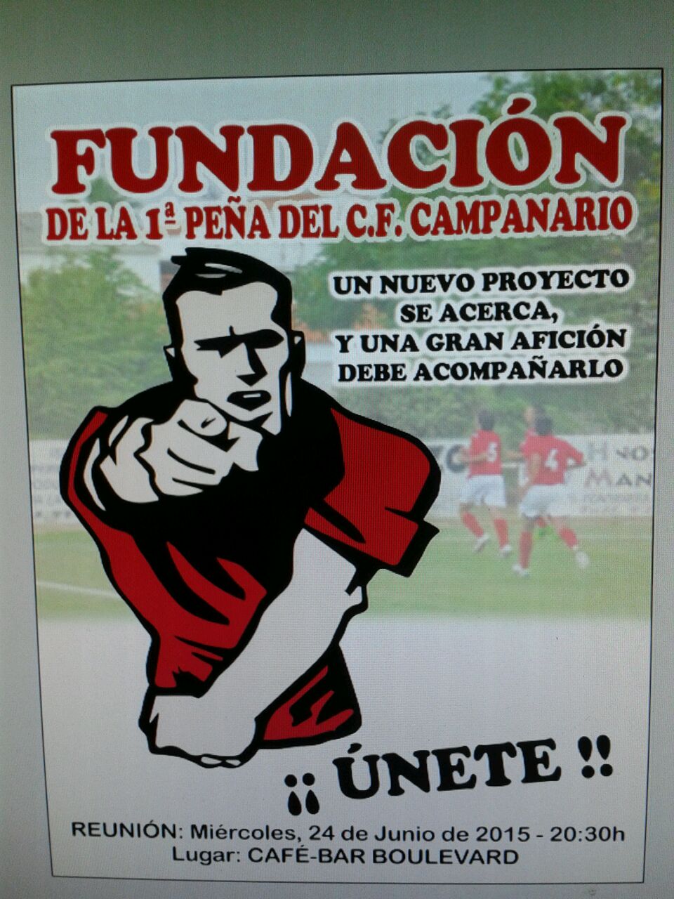 Un grupo de aficionados impulsa la creación de la primera peña del CF Campanario