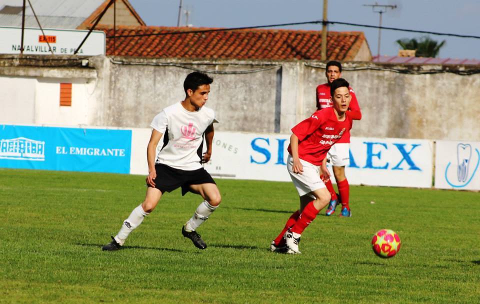 Imagen de un partido de los juveniles del Campanario esta temporada. BLOG ORELLANA COSTA DULCE