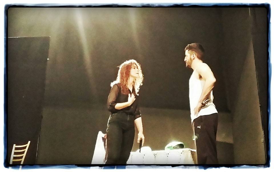 Un momento de la representación teatral que tuvo lugar en Campanario. GOYO ESCUDERO