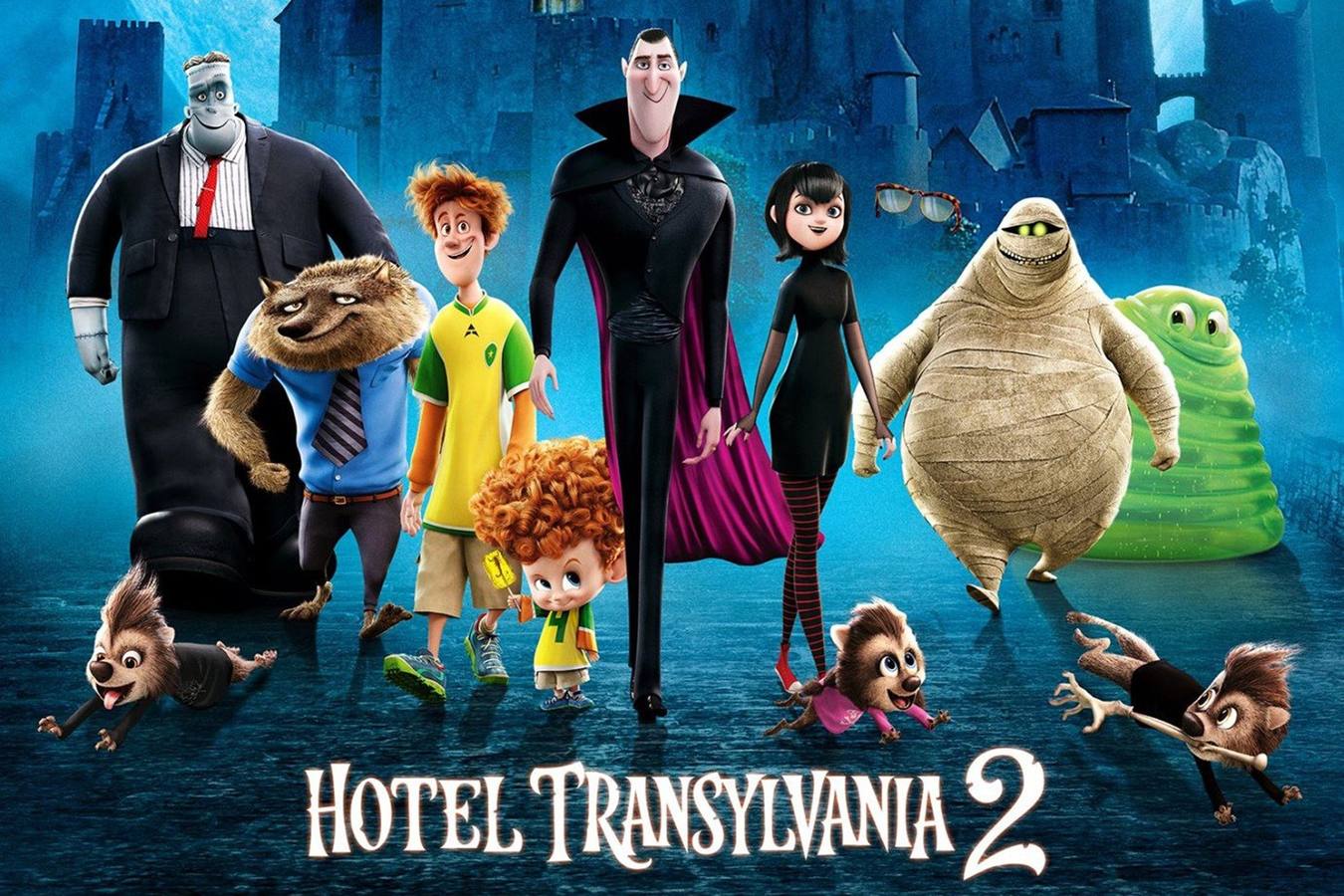 Doble sesión de cine infantil con la proyección de 'Hotel Transilvania 2'