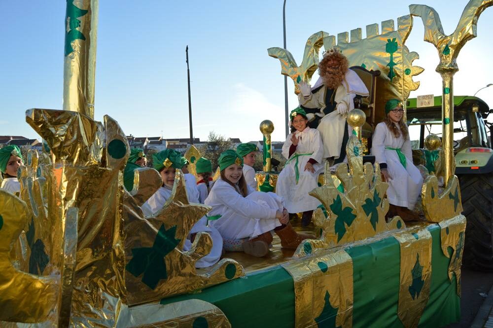 Cabalgata de los Reyes Magos en Campanario el año pasado. 