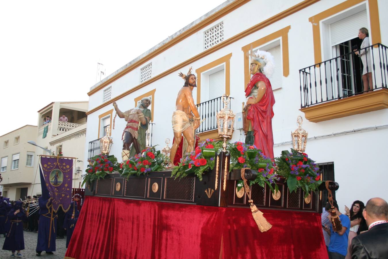 Paso de Jesús Cautivo en la última Procesión Magna de Semana Santa. 