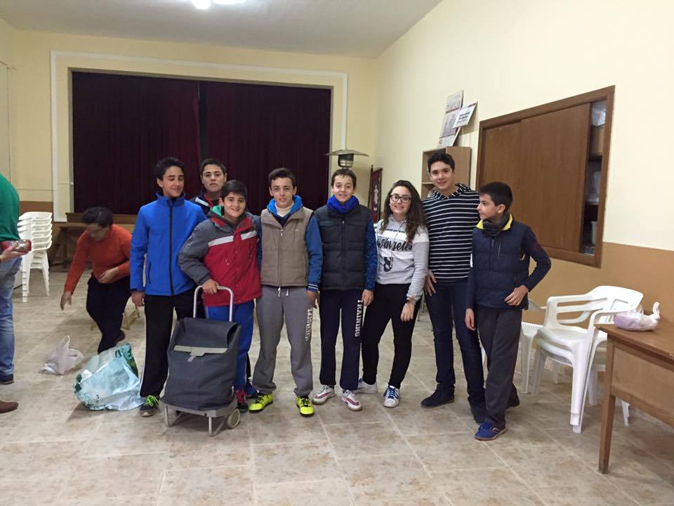 Jóvenes que participaron en la 'Operación Kilo' de este año. 