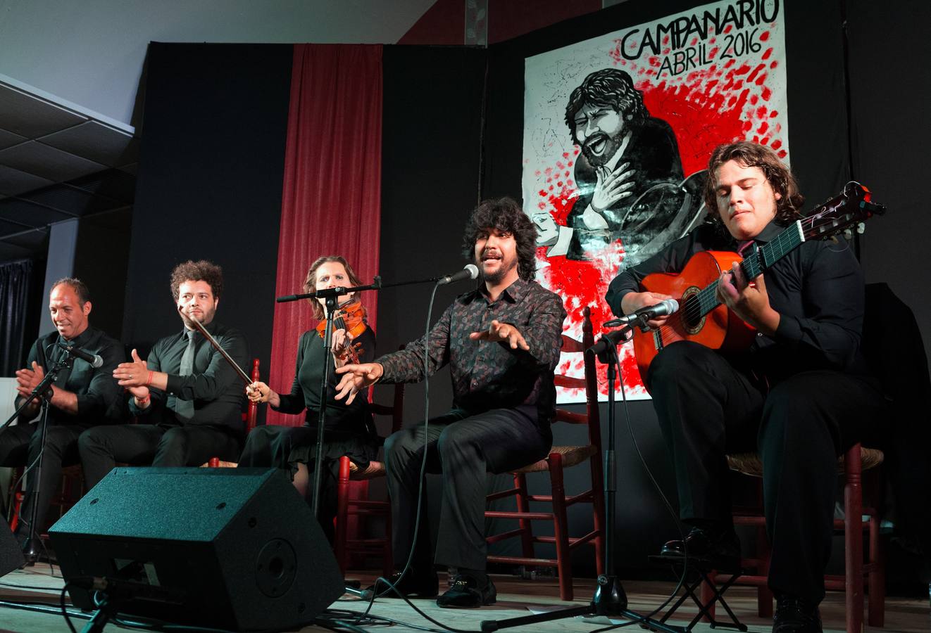 Noche flamenca: ‘El Carpeta’ agitó el tiempo y Rancapino lo paró