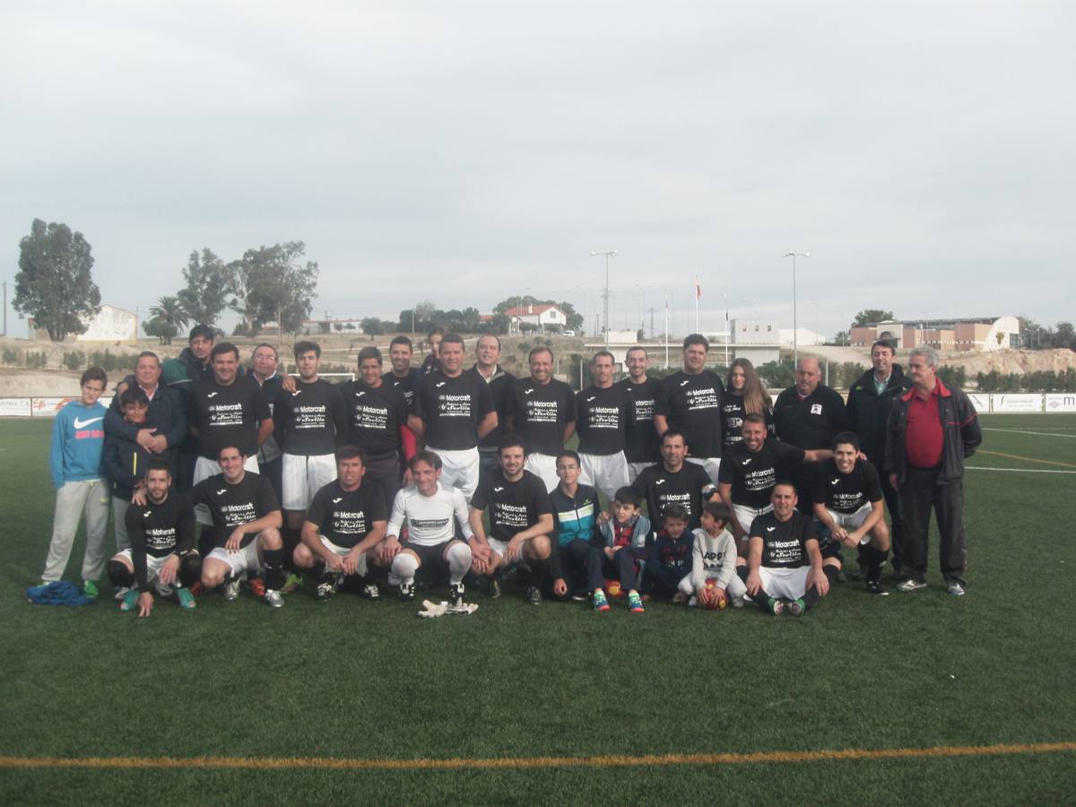 Equipo del Campanario Atlético, el día que jugó contra el Mesón Los Barros.