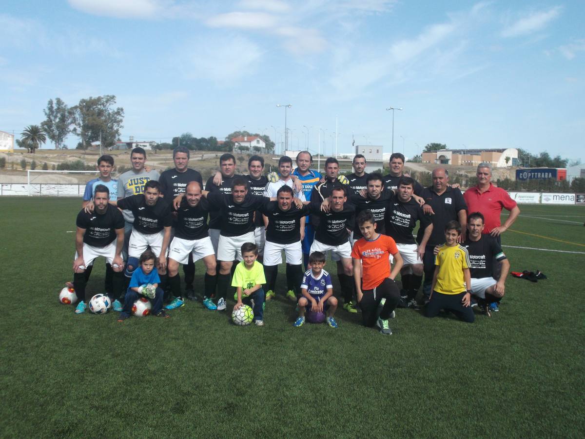 Equipo del Campanario Atlético que ganó el pasado fin de semana al Valdehornillos. 