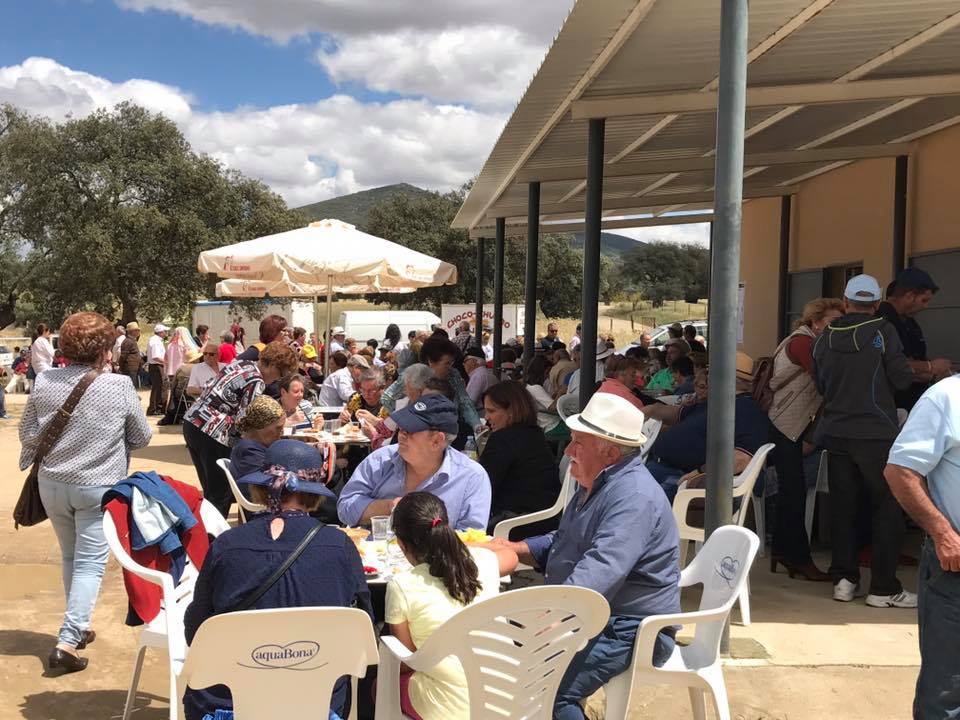 Momento de la jornada vivida en Esparragosa de La Serena el pasado sábado. 