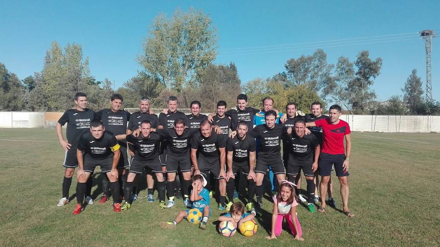 Equipo del Campanario Atlético que jugó en Rena. 