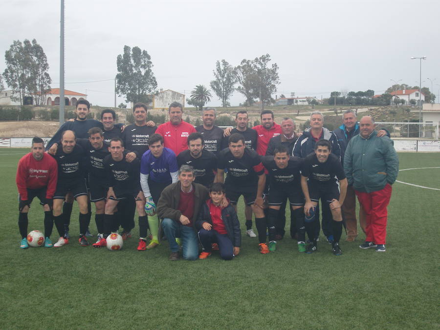 Equipo del Campanario Atlético que se acabó imponiendo 2-1 al Rena. 