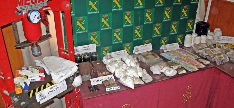 La Guardia Civil desmantela en Campanario un importante punto de transformación y tráfico de drogas en Extremadura