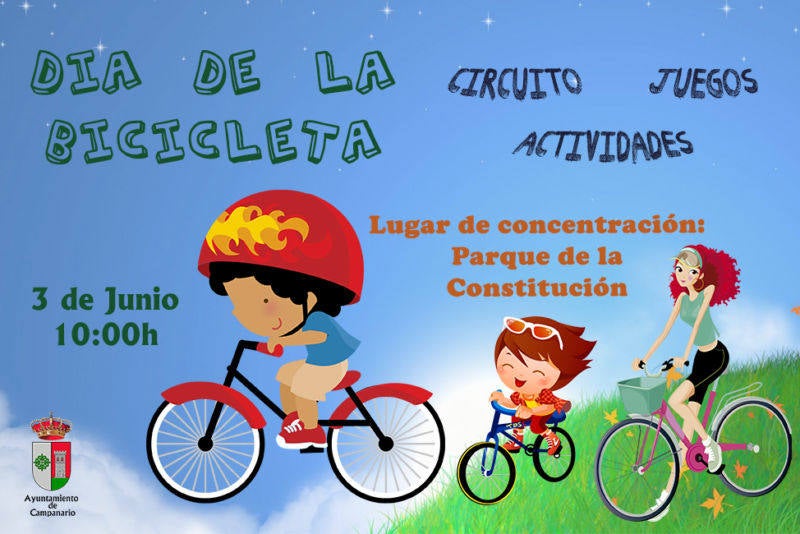 Nueva edición del 'Día de la Bicicleta', este domingo 3 de junio