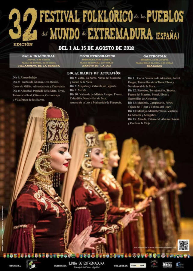 El Festival de los Pueblos del Mundo traerá a Campanario a grupos de Perú y Georgia