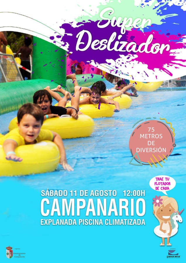 Instalarán un tobogán gigante deslizante el próximo sábado 11