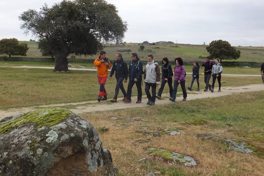 Ruta realizada por la Dehesa de Arroyo de la Luz. 