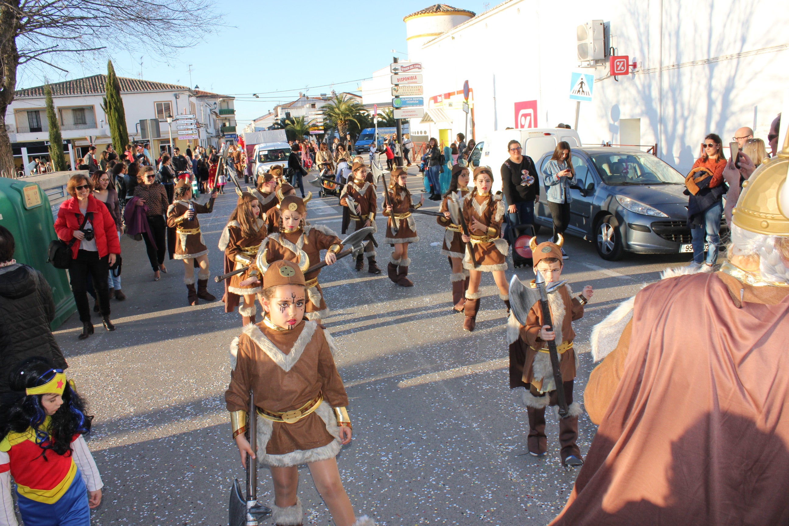 Los vikingos, ganadores del desfile infantil de Carnaval
