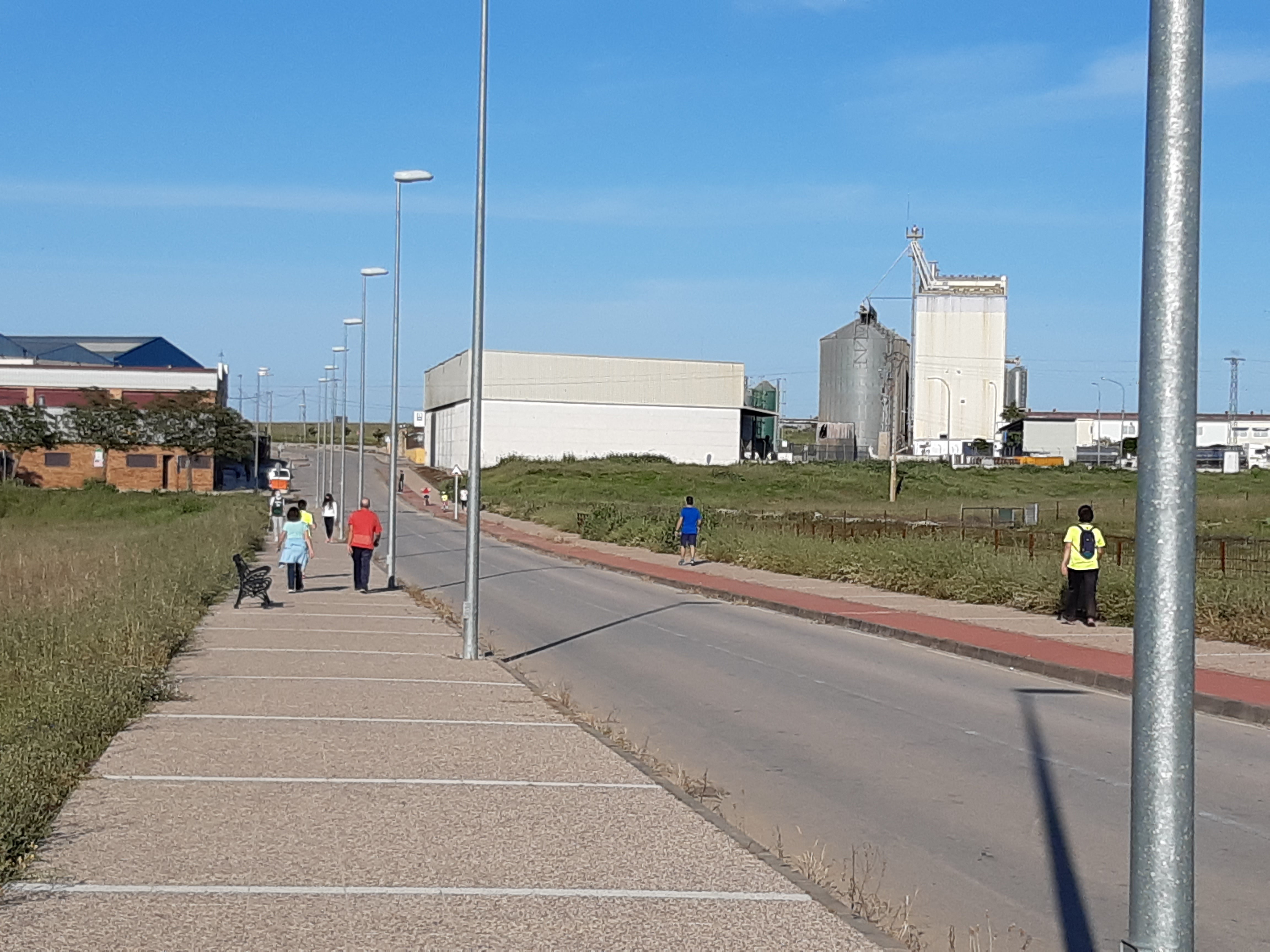 La zona de La Charca ha sido una de las más transitadas. 