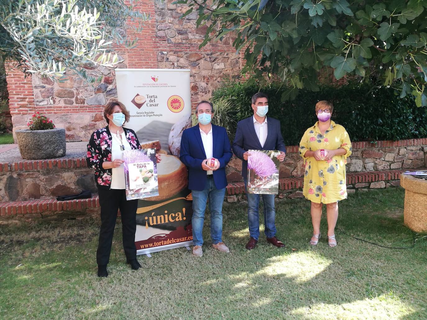 Los organizadores presentaron ayer el programa de actividades, más reducido por la situación de la crisis sanitaria. 
