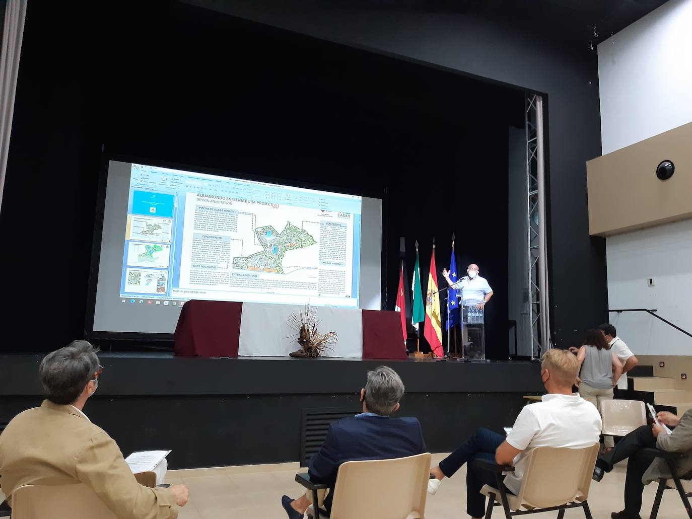 Aquamundo espera ya la respuesta de las administraciones para dar luz verde a la construcción del parque acuático
