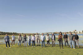 Candidatos a la alcaldía del PSOE casareño.