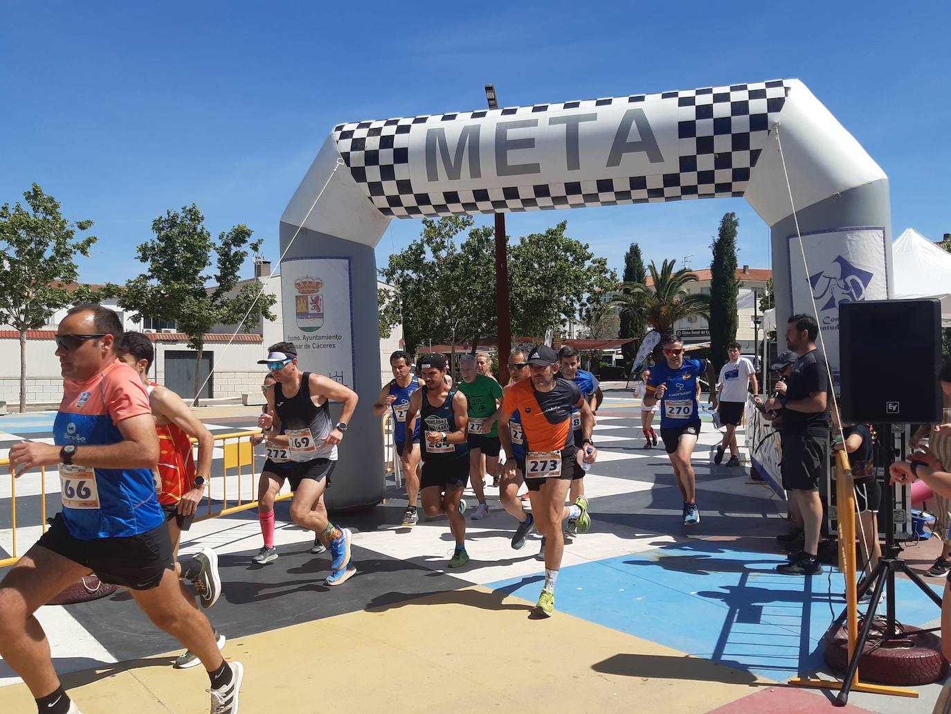 Raquel Moreno y David Collado vencen en la Carrera de la primavera