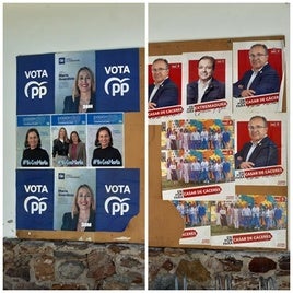 Marta Jordán encabeza la lista de los populares, y Rafael Pacheco la de los socialistas.