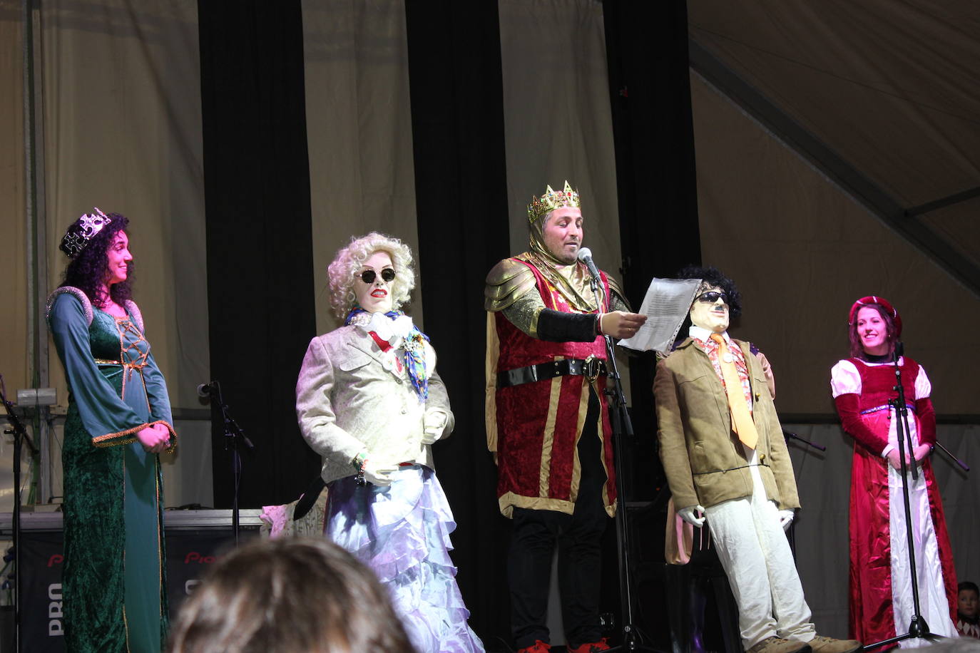 Basilio Ronco ha dado el pregón del Carnaval. 