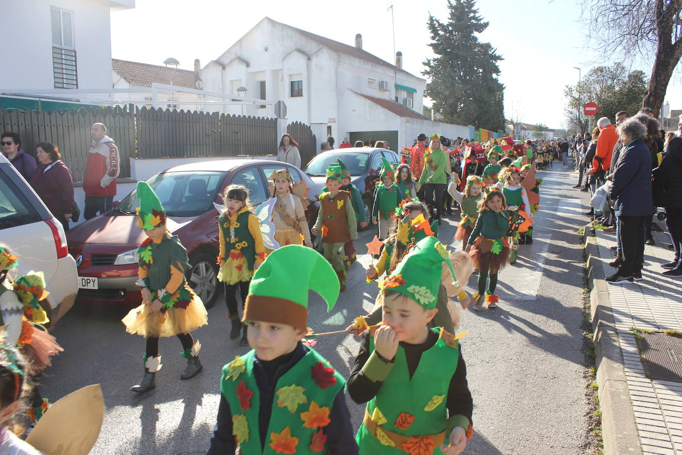 Fotos: El Carnaval casareño entusiasma a personas de todas las edades