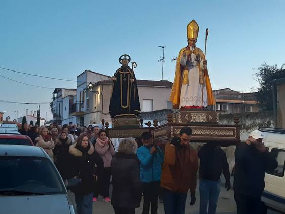 Todo listo para el recibimiento de San Benito y San Blas este 25 de enero
