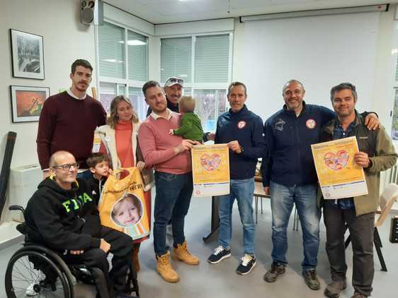 La jornada 'Kilómetros por la Investigación' y la Ruta de los bomberos solidarios se dan la mano para luchar contra el Tay-Sachs