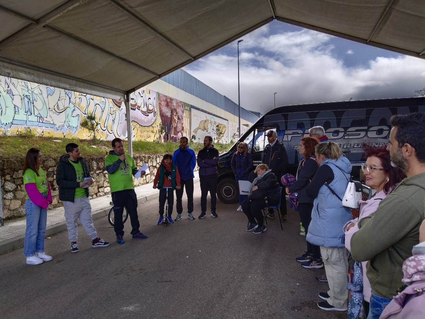 Así ha vivido Casar de Cáceres sus 12 horas solidarias &#039;Kilómetros por la investigación&#039;