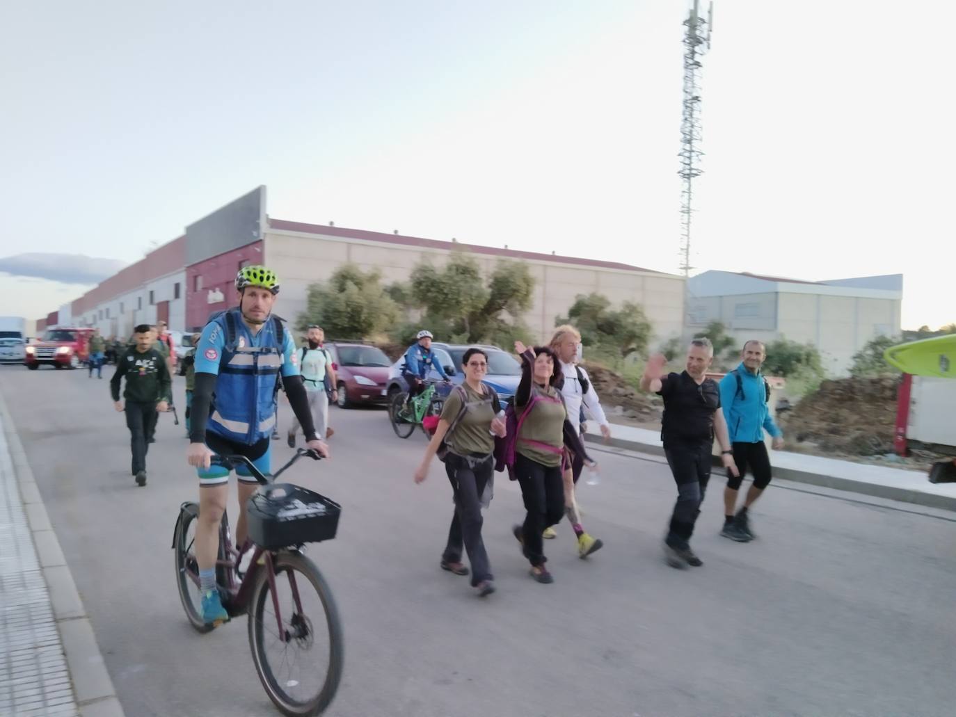 Así ha vivido Casar de Cáceres sus 12 horas solidarias 'Kilómetros por la investigación'