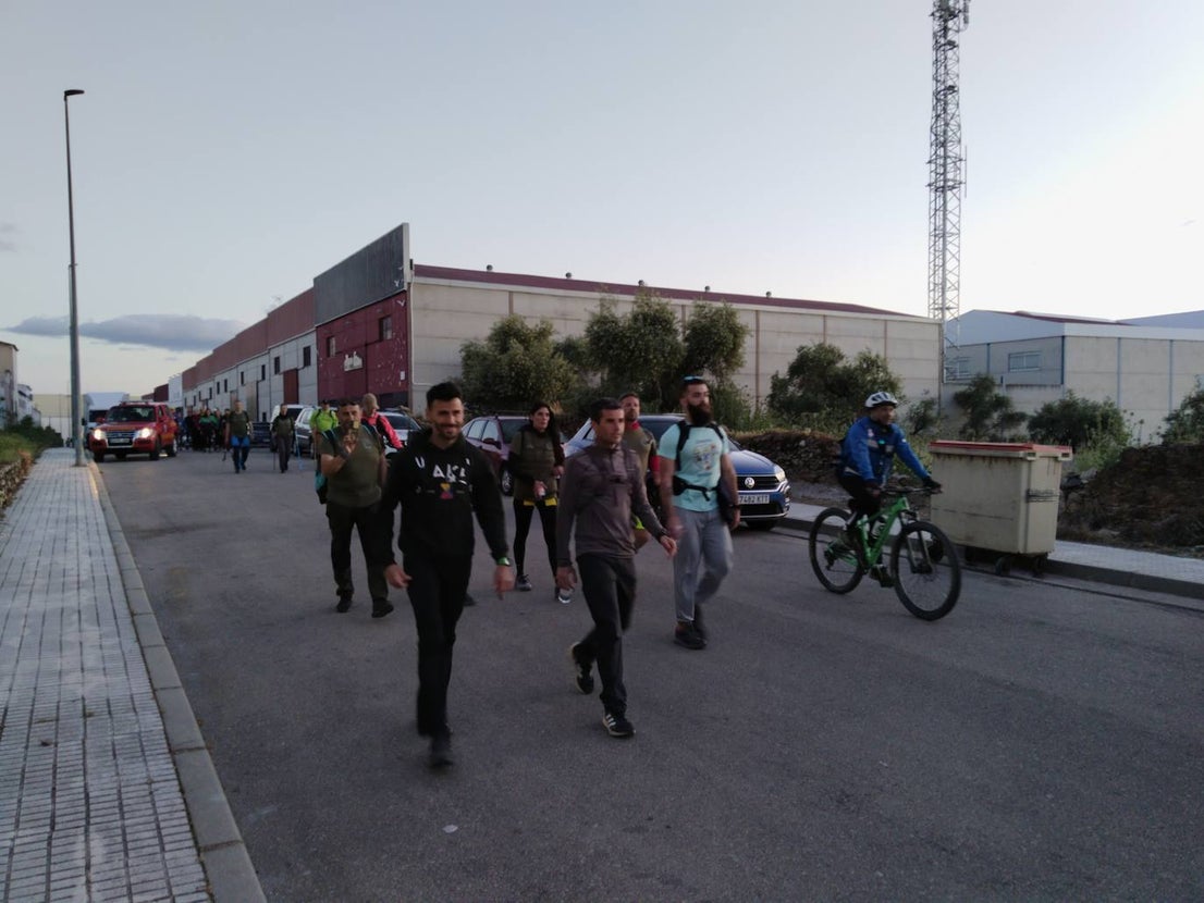 Así ha vivido Casar de Cáceres sus 12 horas solidarias 'Kilómetros por la investigación'