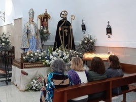 Misa en honor a San Benito, hoy, en su ermita