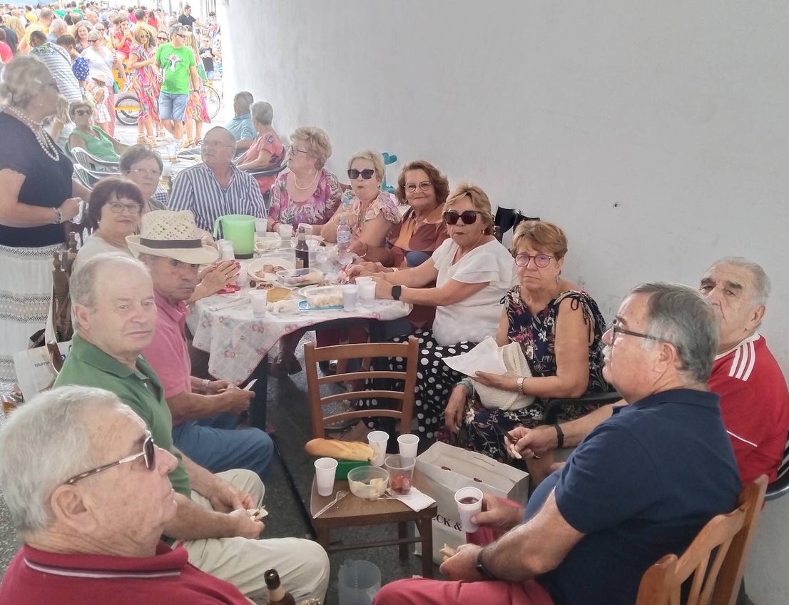 Los casareños exprimen al máximo las fiestas de día