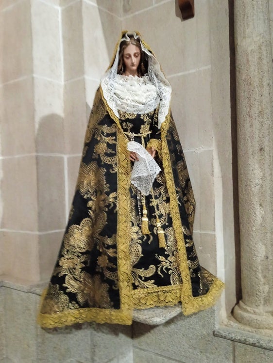 La Virgen de los Dolores saldrá en procesión el 15 de septiembre, día de su festividad