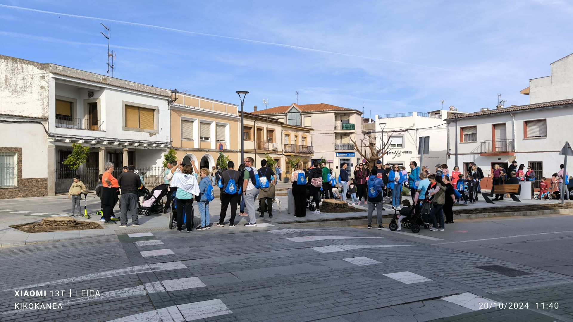 La X Ruta solidaria de Adiscasar se celebra con cerca de 550 inscritos y bate su récord de participación