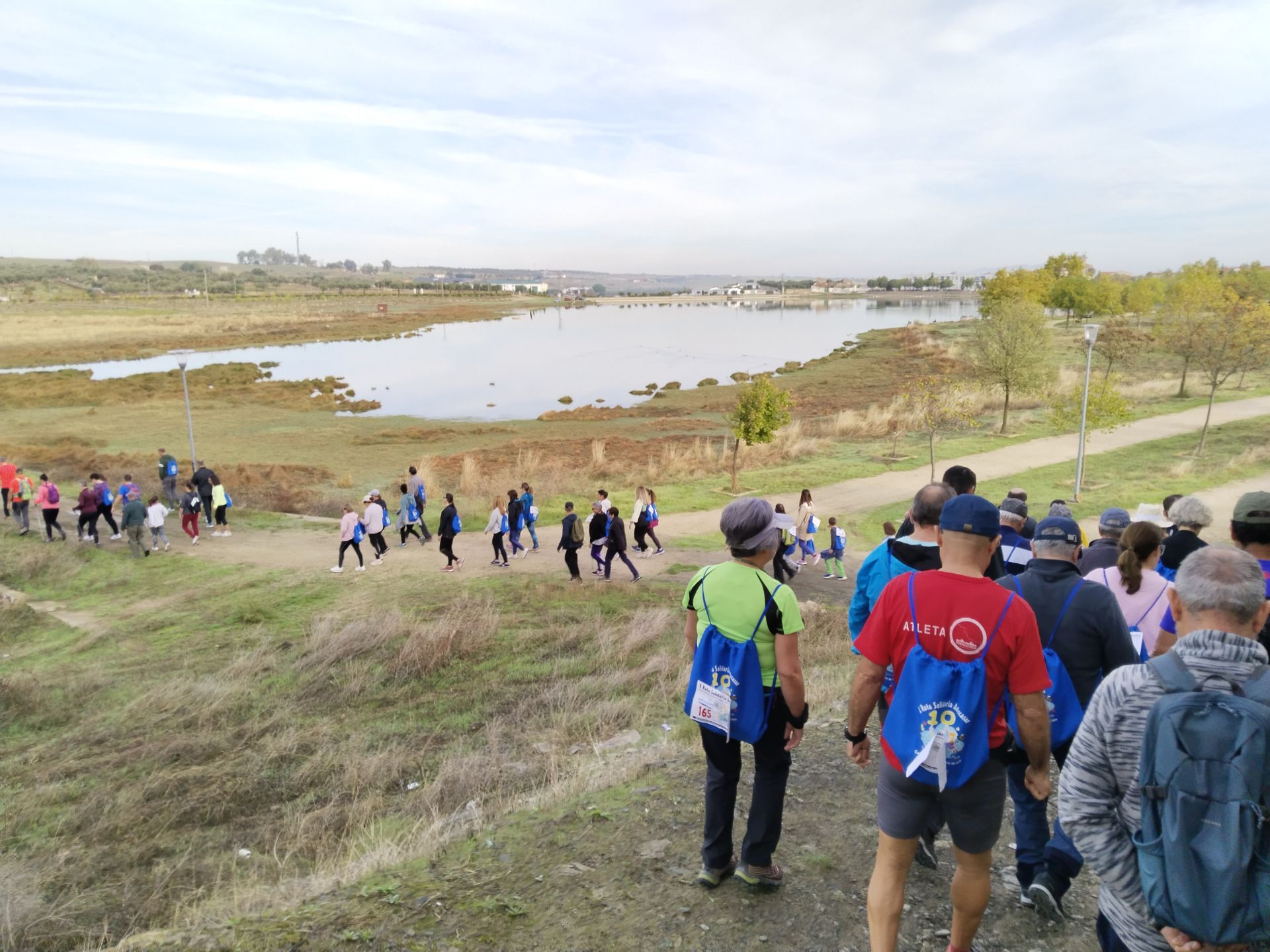 La X Ruta solidaria de Adiscasar se celebra con cerca de 550 inscritos y bate su récord de participación