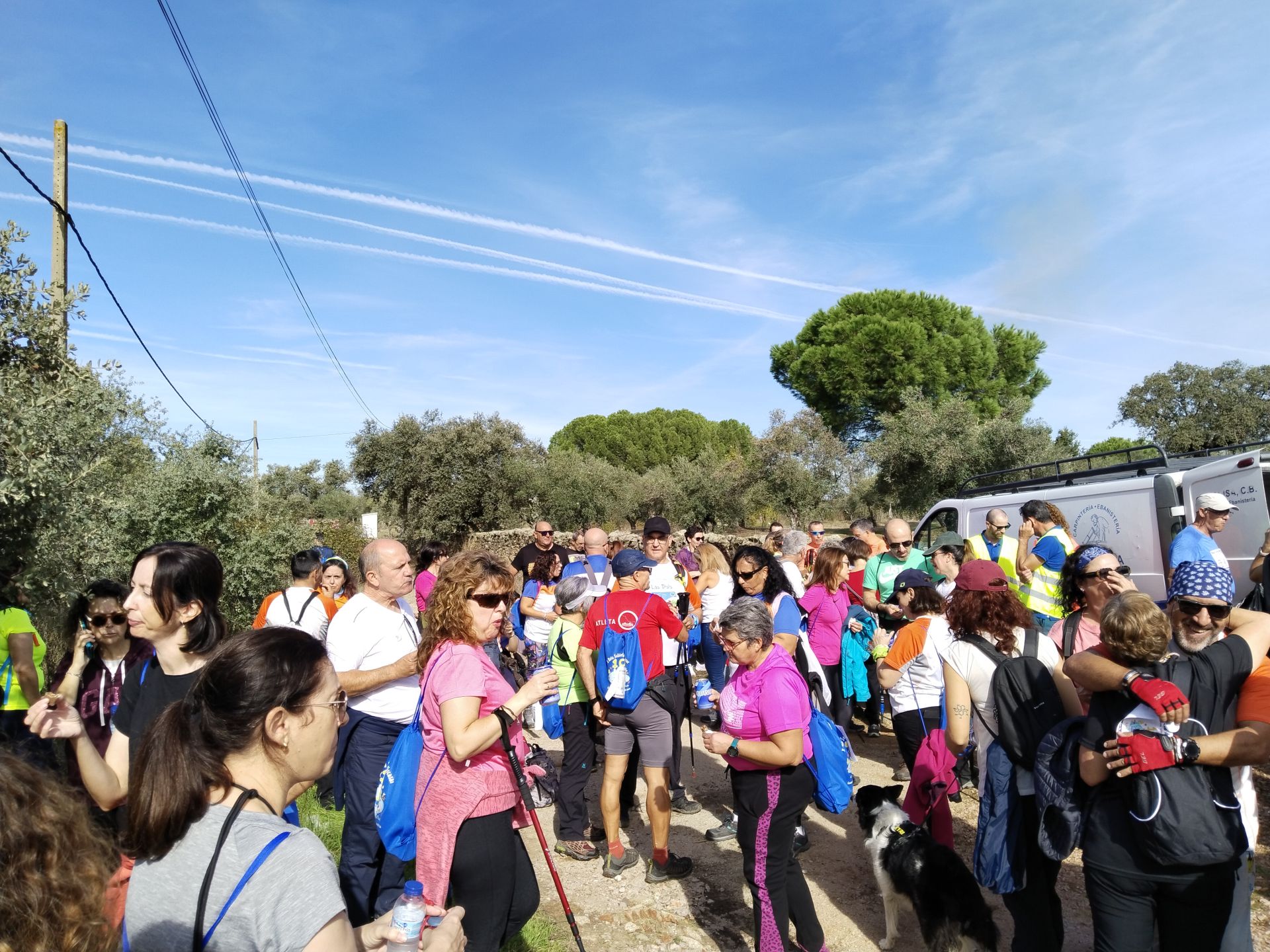 La X Ruta solidaria de Adiscasar se celebra con cerca de 550 inscritos y bate su récord de participación